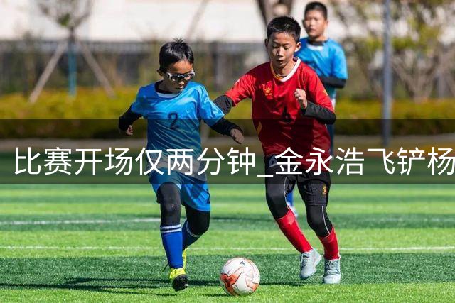 比赛开场仅两分钟 金永浩飞铲杨希未获牌引争议